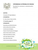 Plan de negocios. Producto: Cuadernos con hojas recicladas