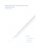 Análisis de Portafolio de proyectos