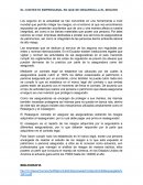 EL CONTEXTO EMPRESARIAL EN QUE SE DESARROLLA EL SEGURO