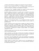 ¿Cuáles han sido los diferentes paradigmas de investigación a lo largo de la historia?