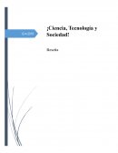 Ciencia tecnologia y sociedad