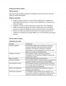 Plan de acción de mejora. Indicadores de control