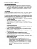 Organización de un sistema de información ¿Que es una cadena de suministro?