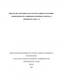 IMPACTOS DEL TELETRABAJO EN LA POLÍTICA LABORAL EN COLOMBIA, CONSECUENCIAS DE LA EMERGENCIA ECONÓMICA A RAÍZ DE LA PANDEMIA DEL COVID – 19