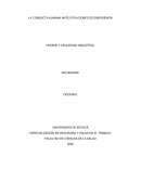 Conducta humana en emergencias