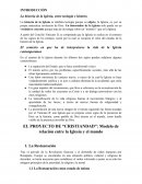 EL PROYECTO DE CRISTIANDAD