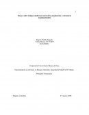 Ensayo sobre tiempos modernos, teoría de la organización y estructuras organizacionales
