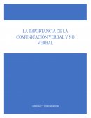 La importancia de la comunicación verbal y no verbal