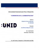 Corrientes de la administracion