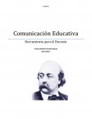 Comunicación Educativa Herramienta para el Docente