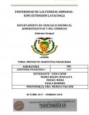 PROYECTO AUDITORIA FINANCIERA