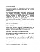 El moustro come amor