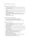 Rutina de mantenimiento de equipo de soldadura