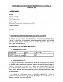 INFORME DE EVALUACIÓN DE PROCESO PSICOPEDAGÓGICA Y CURRICULAR