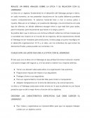 REALICE UN BREVE ANALISIS SOBRE LA ETICA Y SU RELACION CON EL LIDERAZGO