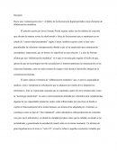 Repensando la comunicación