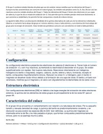 INFORME METALES. Página 1