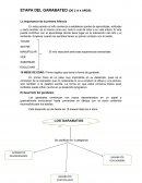 ETAPA DEL GARABATEO (DE 2 A 4 AÑOS)