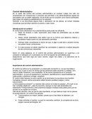 Importancia del control administrativo