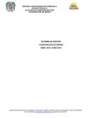 COORDINACION DE BIENES INFORME DE GESTIÓN