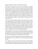 Estudiar una pasión o un empleo (Pre-ensayo)