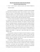 Analisis de la atención temprana