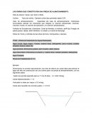 LAS OBRAS QUE CONSTITUYEN UNA PRESA DE ALMACENAMIENTO