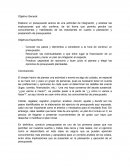 Presupuesto de un evento, ejemplo