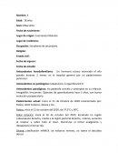 Caso clinico con análisis