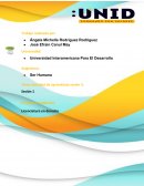 Ser Humano. Sesión 1