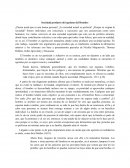 Sociedad producto del egoísmo del Hombre