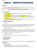SEMANA 9 FAMILIA – GRUPOS DE REFERENCIA