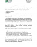 Ensayo: factores de crecimiento económico