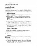 FORMULACIÓN DE LA ESTRATEGIA Objetivos a largo plazo Empaques biodegradables