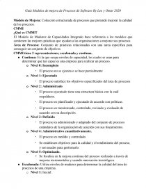 Guía Modelos de mejora de Procesos de Software By Leo y Omar 2020. Página 1