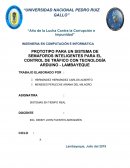 PROTOTIPO PARA UN SISTEMA DE SEMÁFOROS INTELIGENTES PARA EL CONTROL DE TRÁFICO CON TECNOLOGÍA ARDUINO - LAMBAYEQUE