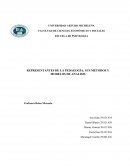 REPRESENTANTES DE LA PEDAGOGÍA: SUS MÉTODOS Y MODELOS DE ANALISIS