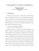 EL FOLCLORISMO EN EL FOLCLORE AMERICANO