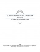 EL RIESGO PSICOSOCIAL EN LA POBLACION LABORAL