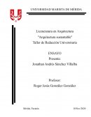 Arquitectura sustentable