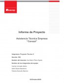 Informe empresa Carozzi