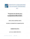 Propuesta de solución para: La expansión de Blue Streak