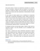 Análisis Descriptivo