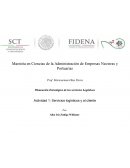 Planeación Estratégica de los servicios Logísticos