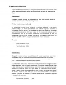 Experimento Aleatorio. Página 1