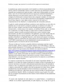 Realizar un paper que muestre la reacción de las empresas (ecuatorianas)