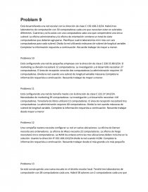 Problemas de redes computacionales. Página 1