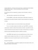 UNIDAD DIDÁCTICA: TÉCNICAS APLICADAS PARA LA GESTION DE INVENTARIOS