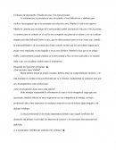 Evidencia de desempeño. Estudio de caso. Una ética personal