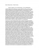 SOBRE LA ETICA PROFESIONAL Y ETICA EMPRESARIAL